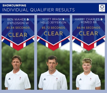British Showjumpers start strongly in Tokyo British Showjumpers start strongly in Tokyo